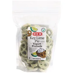 H-E-B Key Lime Pie Yogurt-Covered Mini Pretzels