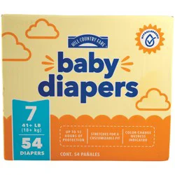 Hill Country Fare Baby Diapers Large Pack - Size 7