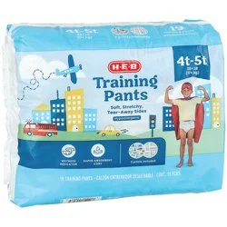 H-E-B Training Pants for Boys, 4T - 5T (38+ lb)