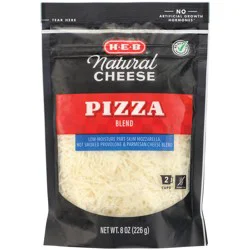 H-E-B Natural Cheese Shredded Pizza Blend 8oz