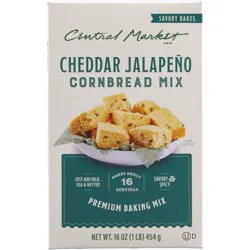 Central Market Cheddar Jalapeño Cornbread Mix