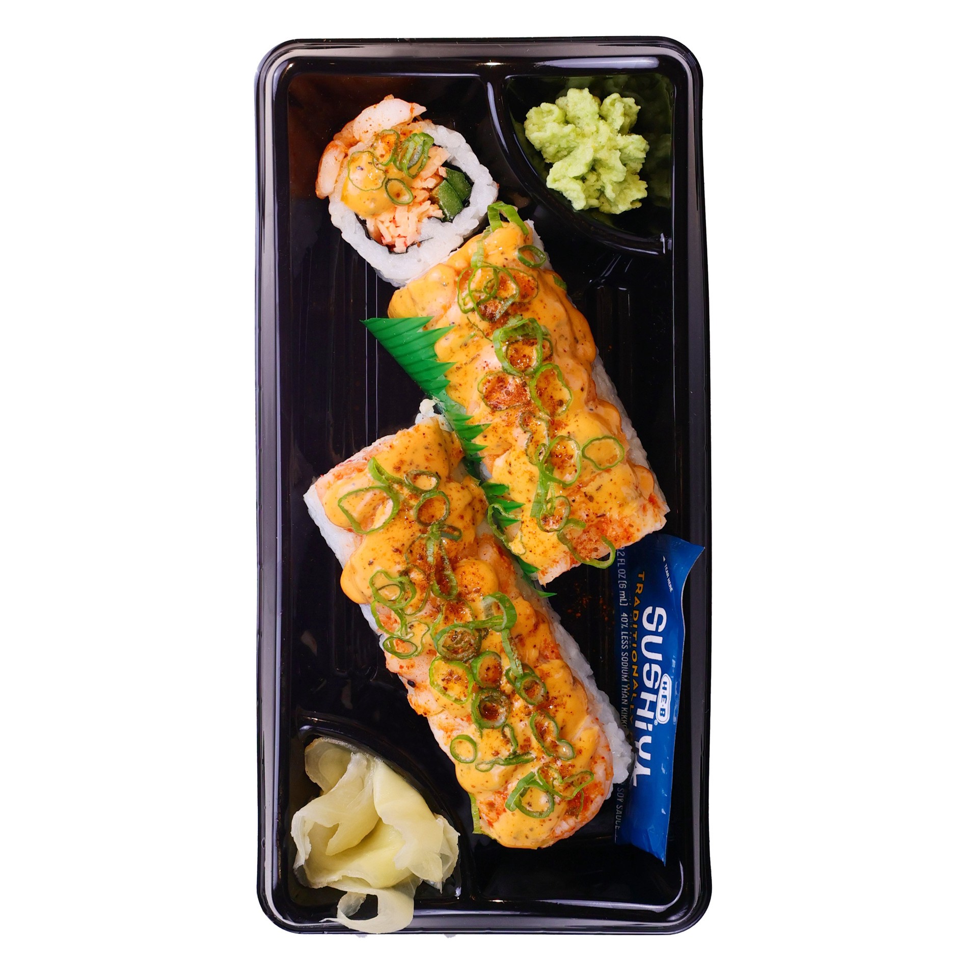 slide 1 of 1, H-E-B Sushiya Chesapeake Sushi Roll, 8.82 oz