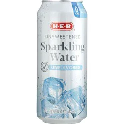 H-E-B Unsweetened Original Unflavored Sparkling Water