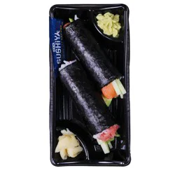 H-E-B Sushiya Salmon & Spicy Tuna Hand Rolls - Sushi Combo
