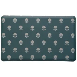 Haven + Key Anti Fatigue Kitchen Floor Mat - Green Floral