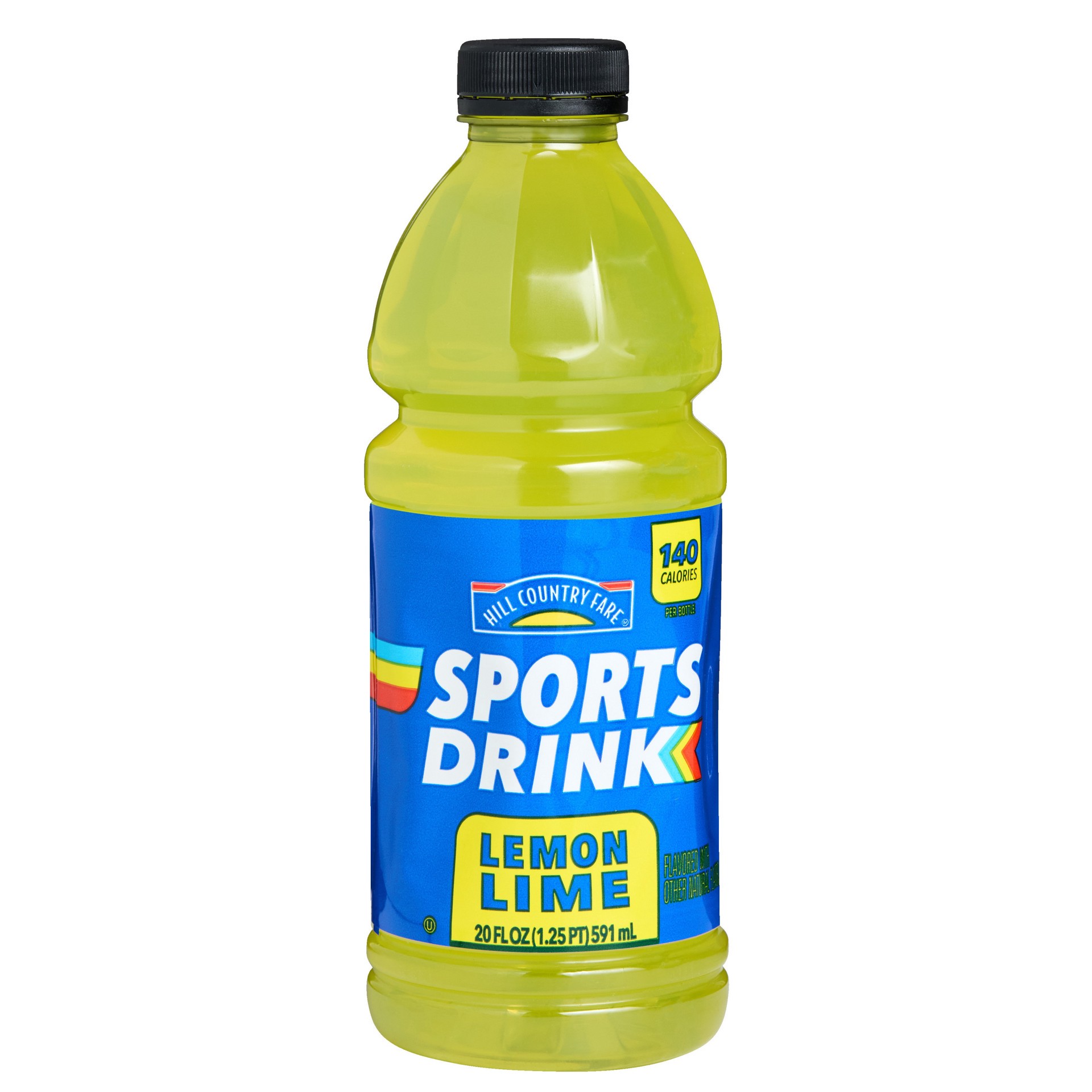 slide 1 of 1, Hill Country Fare Lemon Lime Sports Drink, 20 oz