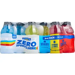Hill Country Fare Zero Sports Drinks Variety Pack 24 pk Bottles