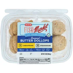H-E-B Fish Market Duo Seasoned Butter Dollops - Chesapeake & Steakhouse