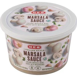H-E-B Italian Style Mushroom Marsala Sauce