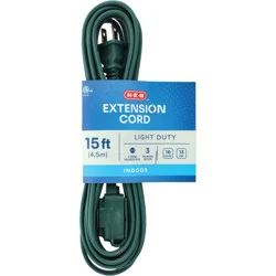H-E-B Indoor Extension Cord - Green