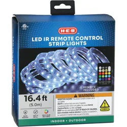 H-E-B LED Indoor/Outdoor Remote Control Strip Lights
