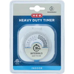 H-E-B Heavy Duty Programmable Timer