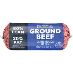 Hill Country Fare Ground Beef, 80% Lean