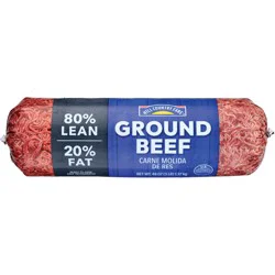 Hill Country Fare Ground Beef, 80% Lean