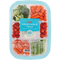 H-E-B Large Vegetable Party Tray
