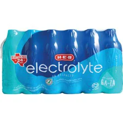 H-E-B Electrolyte Water 24 pk Bottles