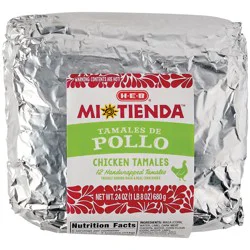 H-E-B Mi Tienda Chicken Tamales (Sold Hot)