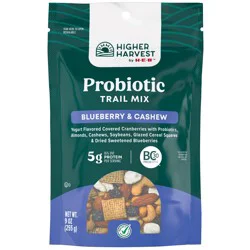 Higher Harvest by H-E-B Probiotic Trail Mix - Blueberry & Cashew
