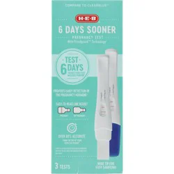 H-E-B 6 Days Sooner Pregnancy Test