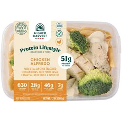 Higher Harvest by H-E-B 51g Protein Lifestyle Meal - Chicken Alfredo