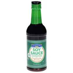 Hill Country Fare Less Sodium Soy Sauce
