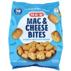 H-E-B Breaded Mac & Cheese Bites