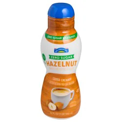 Hill Country Fare Zero Sugar Coffee Creamer - Hazelnut