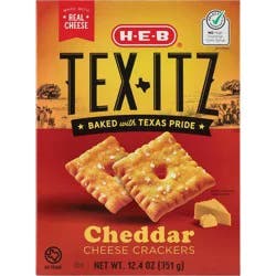 H-E-B Tex-Itz Cheddar Crackers