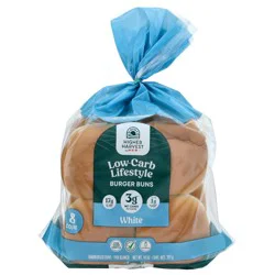 Higher Harvest by H-E-B Low Carb Lifestyle Hamburger Buns