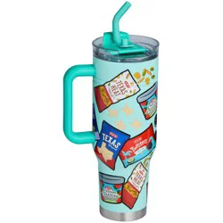 H-E-B Brand Shop KODI by H-E-B Teal Scattered Snacks Tumbler