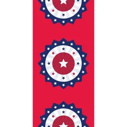 Destination Holiday Patriotic Beach Towel - Red Fans