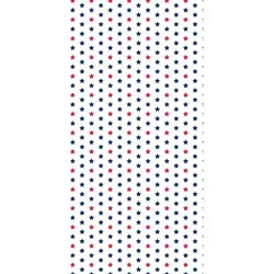 Destination Holiday Patriotic Beach Towel - Red & Blue Stars