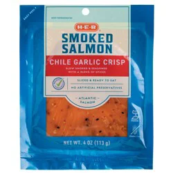 H-E-B Smoked Atlantic Salmon - Chili Garlic Crisp