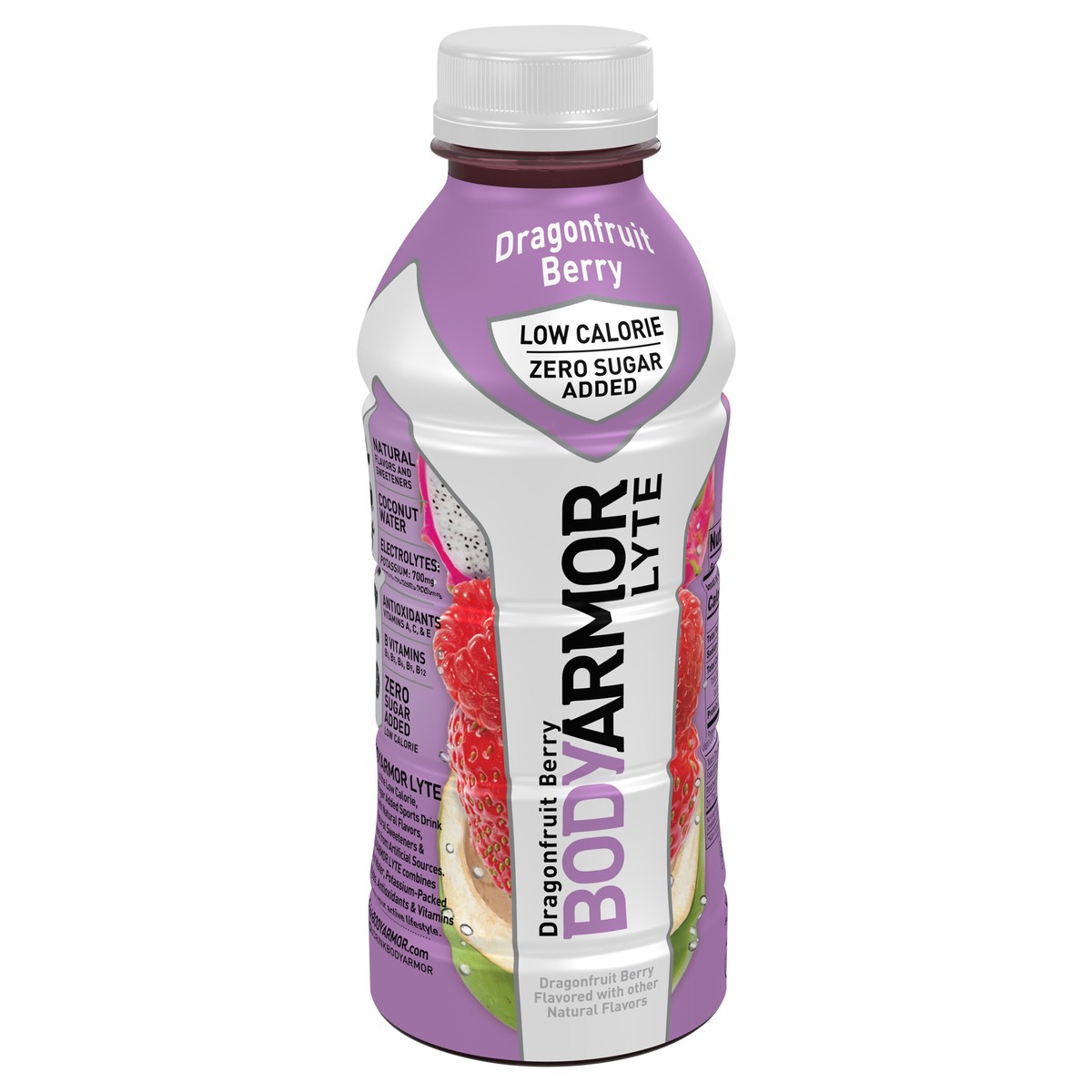 slide 4 of 10, BODYARMOR Lyte Dragonfruit Berry Bottle- 16 fl oz, 16 fl oz