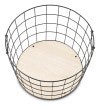 slide 2 of 13, Whitmor Round Wire Hamper with Flexible Handles, 1 ct