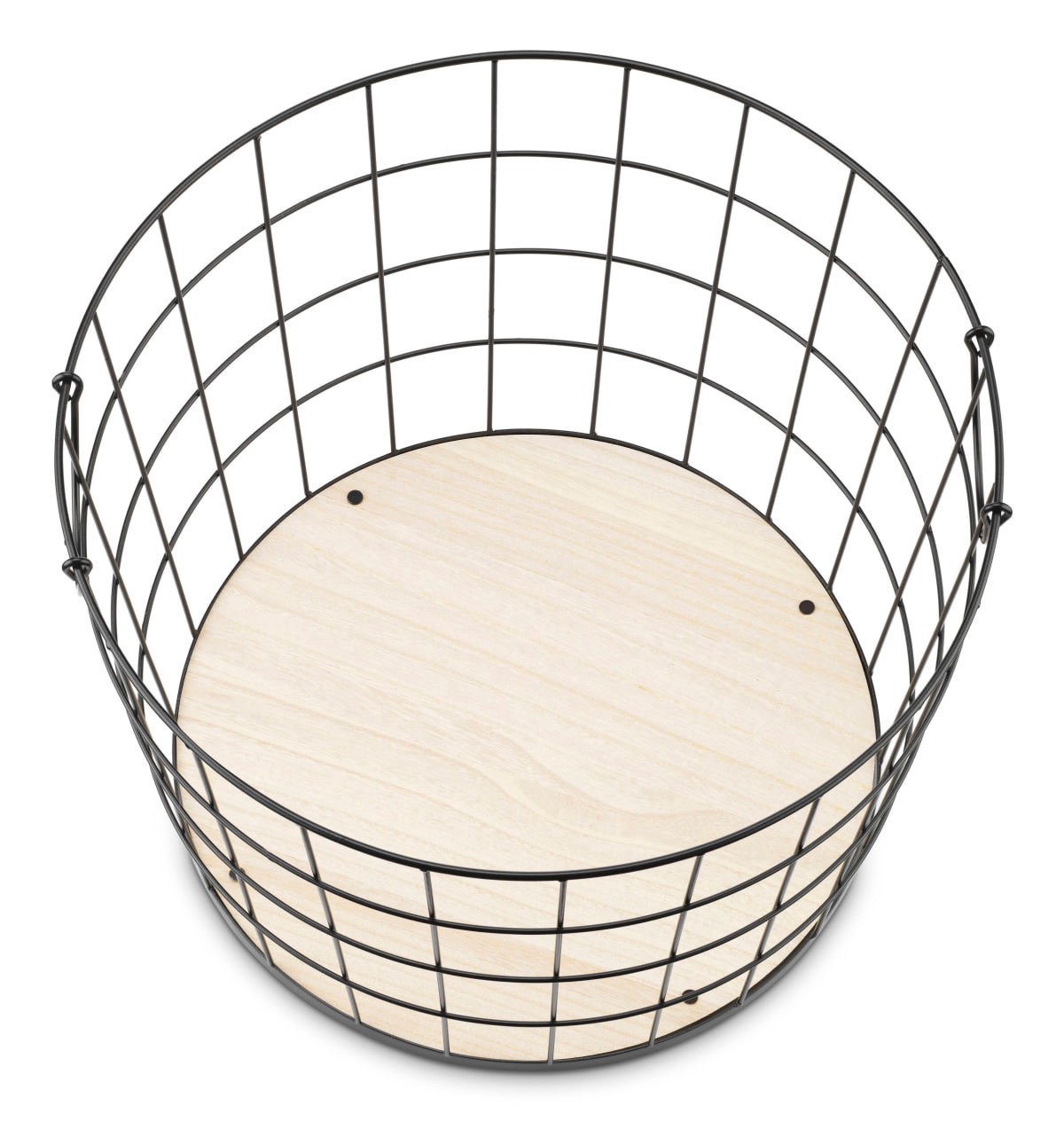slide 8 of 13, Whitmor Round Wire Hamper with Flexible Handles, 1 ct