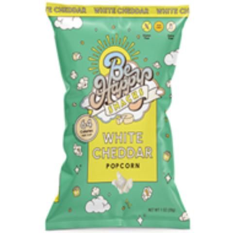 slide 1 of 1, Be Happy White Cheddar Popcorn, 1 oz