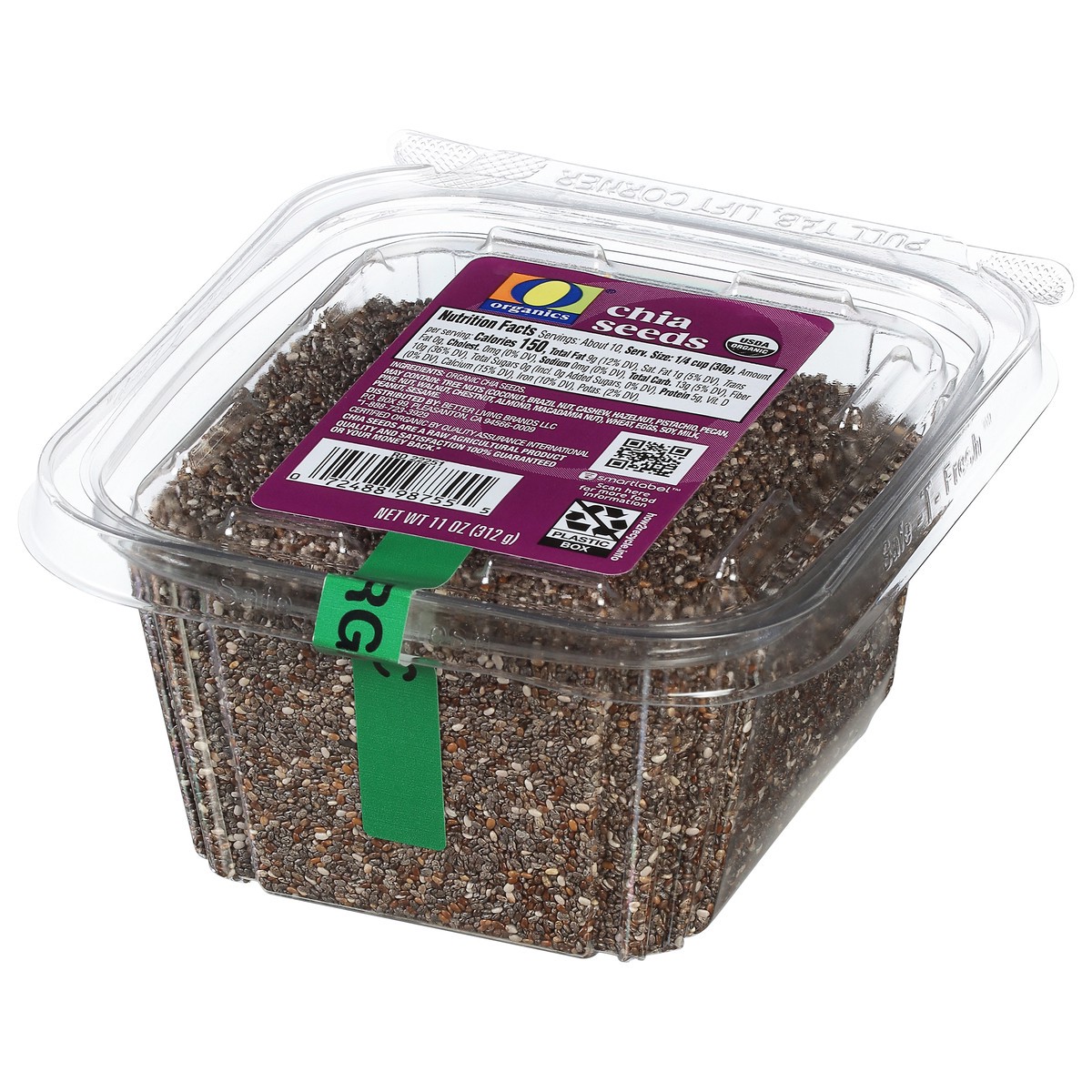 slide 9 of 14, Chia Seed Organic - 11 Oz, 11 oz