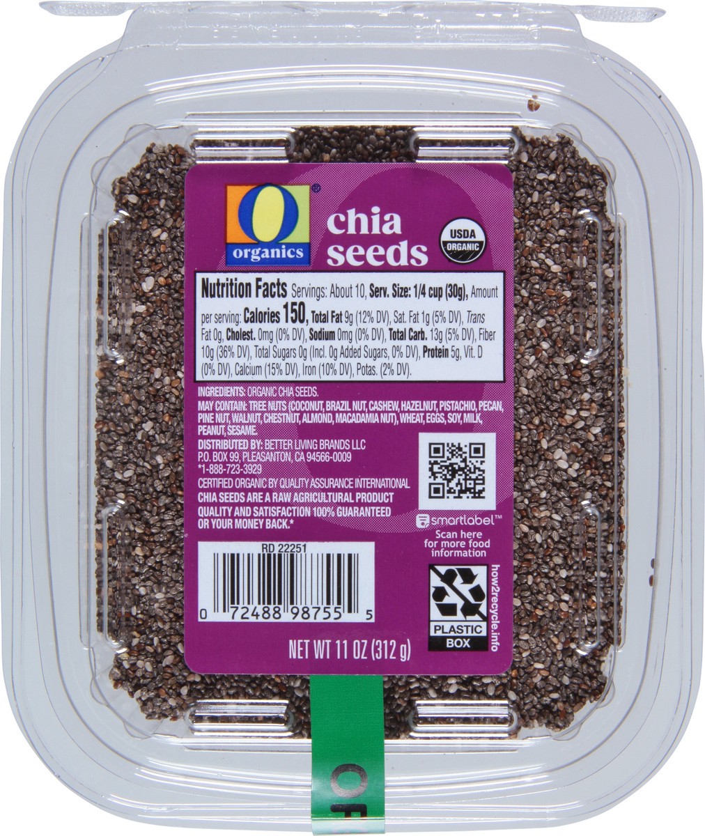 slide 4 of 14, Chia Seed Organic - 11 Oz, 11 oz