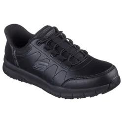 Skechers Work Nampa Slip-In Slip-Resistant Work Shoes, Black, Size 10.5