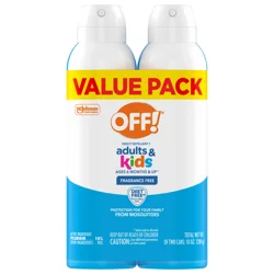 OFF! Adults & Kids Aerosol Twin Pack - 2 x 10 oz