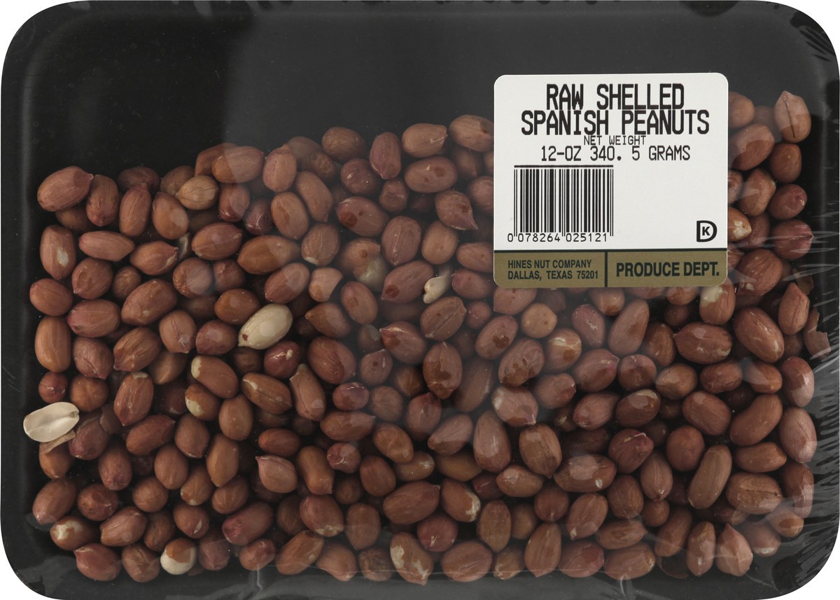slide 11 of 13, Hines Raw Shelled Spanish Peanuts 1 ea, 1 ct