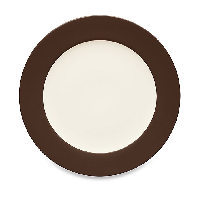 slide 1 of 1, Noritake Colorwave Rim Dinner Plate - Chocolate, 1 ct