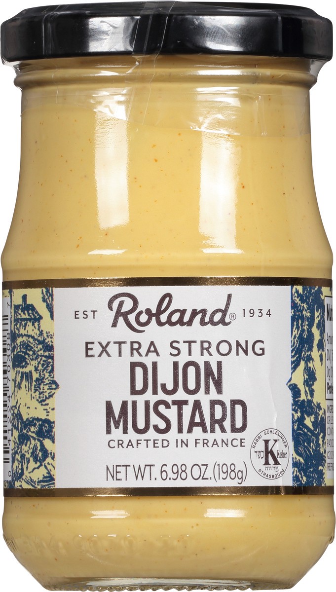 slide 2 of 14, Roland Extra Strong Dijon Mustard 6.98 oz, 6.98 oz