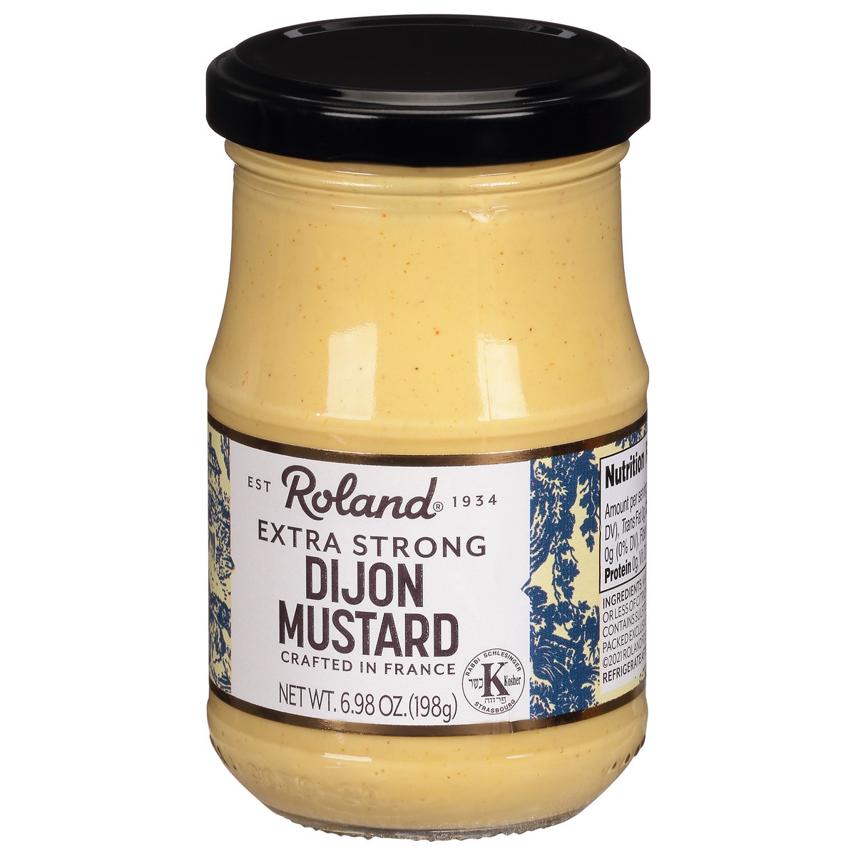 slide 13 of 14, Roland Extra Strong Dijon Mustard 6.98 oz, 6.98 oz