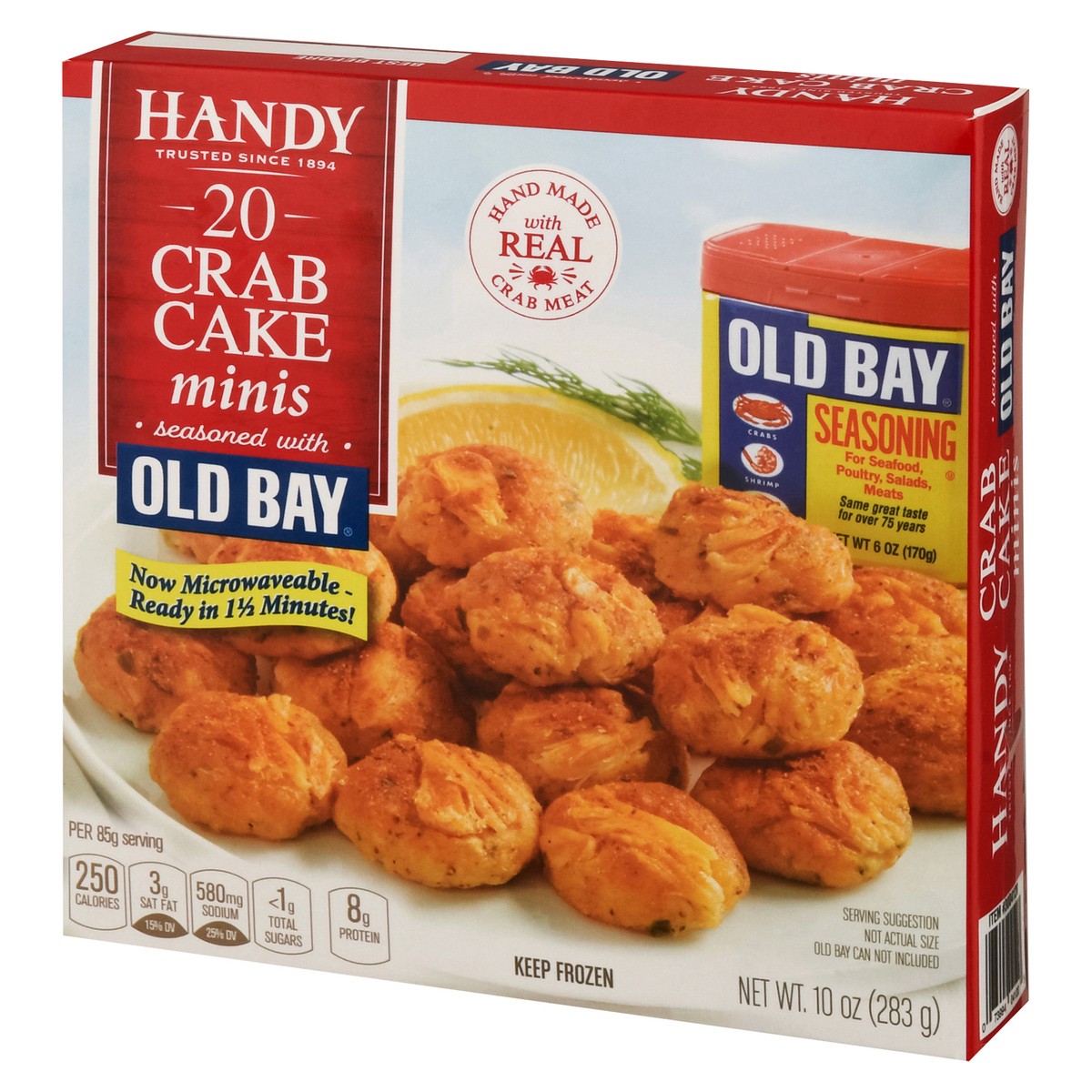 slide 9 of 12, Handy Crab Cake Minis 20 ea, 20 ct