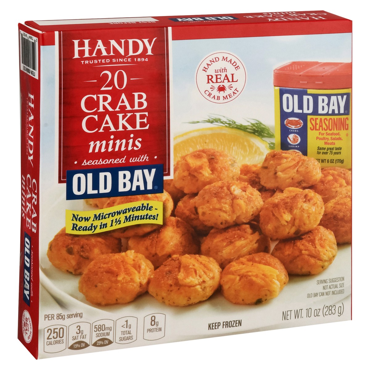 slide 10 of 12, Handy Crab Cake Minis 20 ea, 20 ct