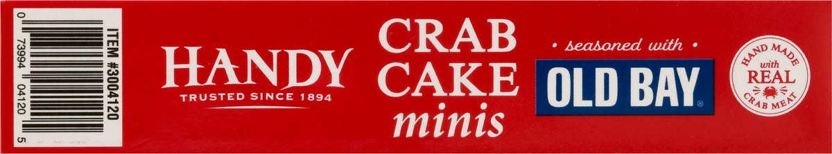 slide 8 of 12, Handy Crab Cake Minis 20 ea, 20 ct