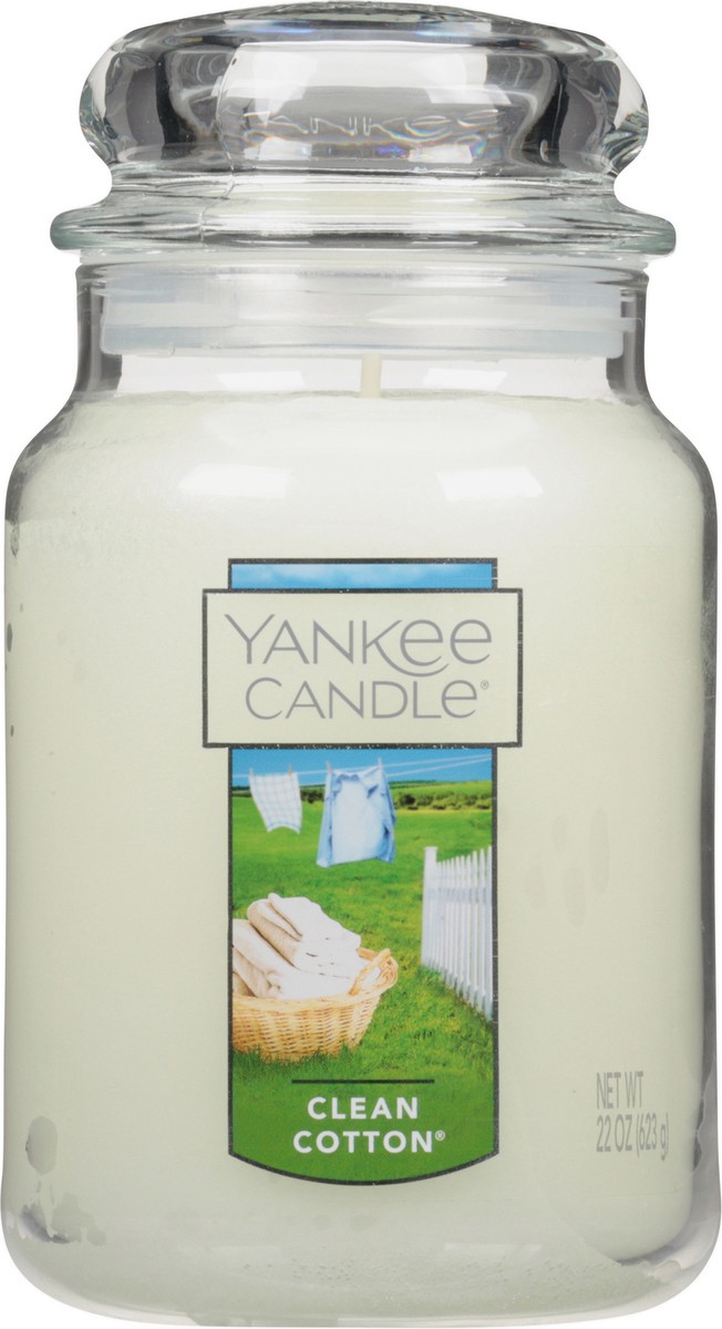 slide 6 of 9, Yankee Candle Large Jar Clean Cotton, 22 oz