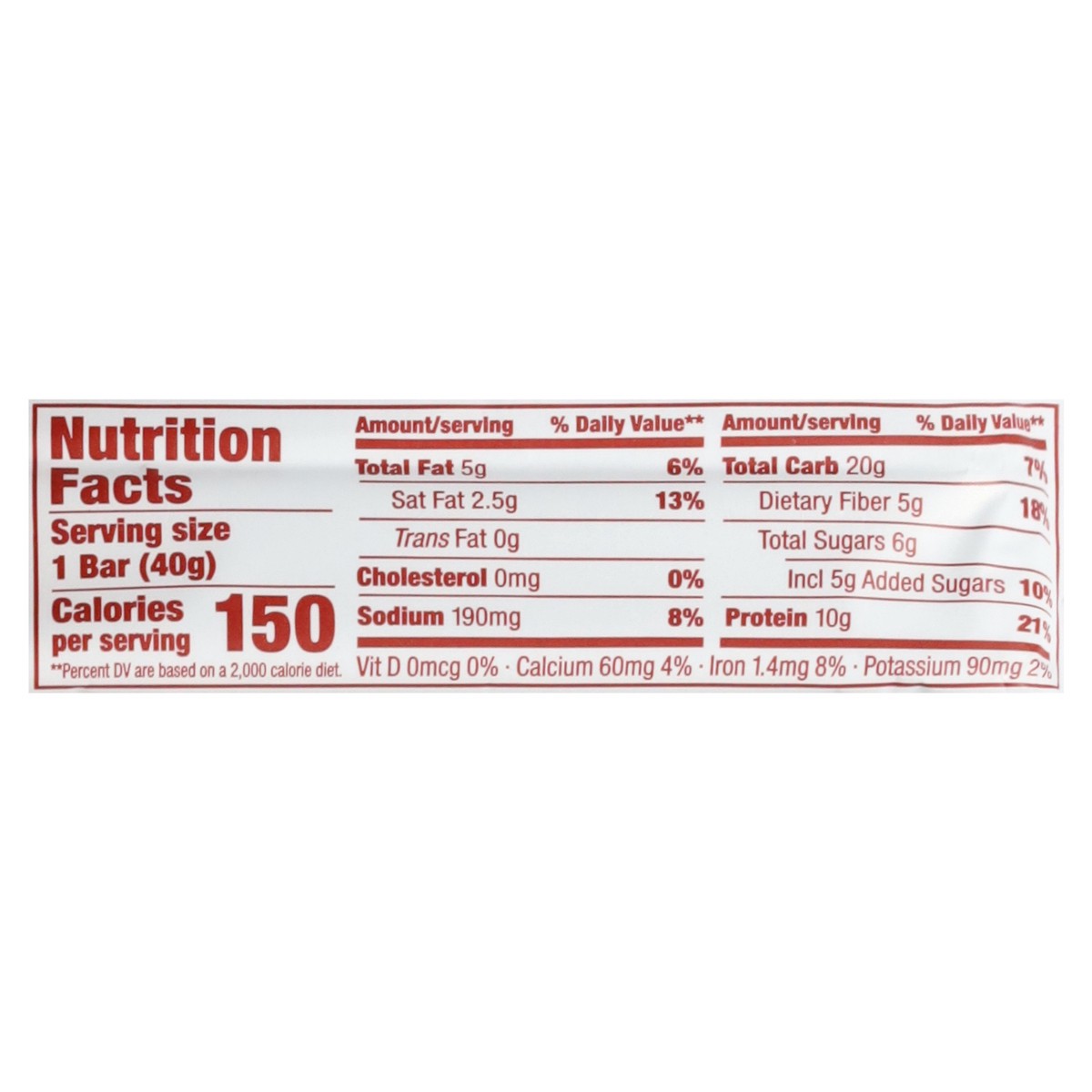 slide 9 of 14, thinkThin Think! Chocolate Chip Protein Bar, 1.41 oz